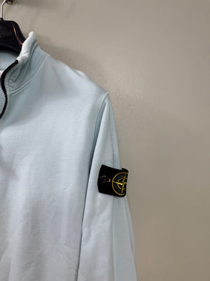 Stone Island Baby Blue 1/4 Zip Jumper