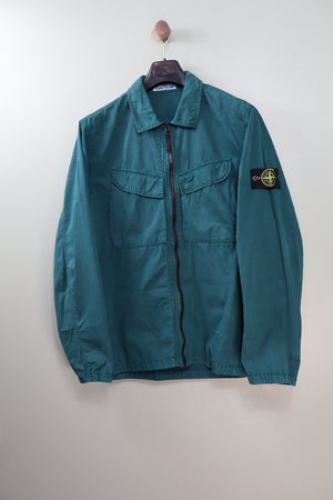 Stone Island Forest Green Overshirt