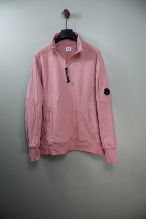 C.P. Company Pink 1/4 Zip Jumper
