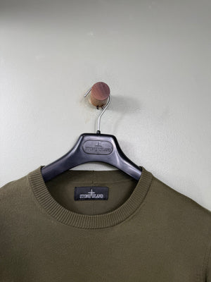 Stone Island Khaki Shadow Project Knit Jumper