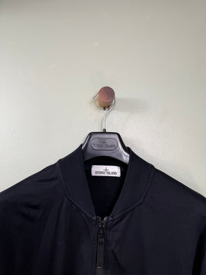Stone Island Black Zipped Jumper