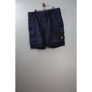 Stone Island Navy RE Cargo Shorts