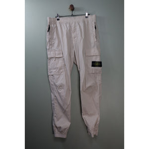 Stone Island Beige RE-T Cargo Bottoms