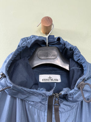 Stone Island Blue Crinkle Reps Jacket
