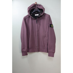 Stone Island Burgundy Soft Shell Jacket