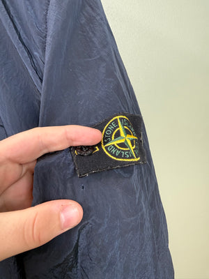 Stone Island Navy Nylon Metal Overshirt