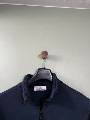 Stone Island Navy 1/4 Zip Jumper