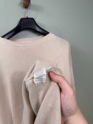 Stone Island Beige Knit Jumper