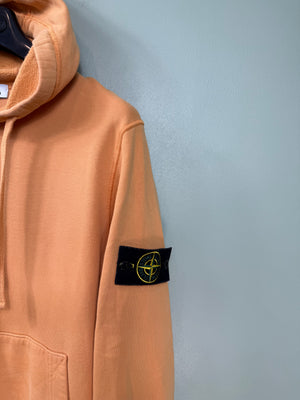 Stone Island Orange Hoodie