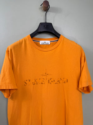 Stone Island Orange T-Shirt