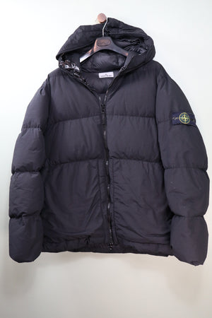 Stone Island Black Naslan Light Watro Down Jacket