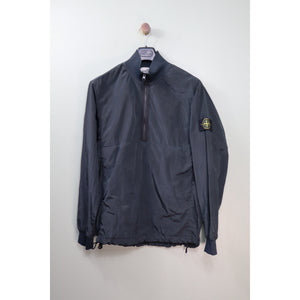 Stone Island Dark Blue Nylon Metal Smock