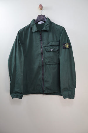 Stone Island Dark Green Overshirt
