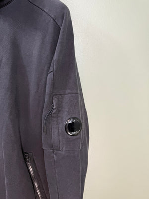 C.P. Company Black 1/4 Zip Jumper
