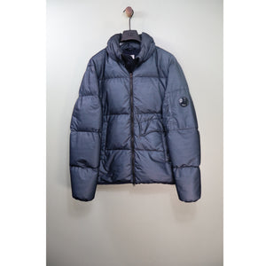 C.P. Company Navy BI-Mesh Down Jacket