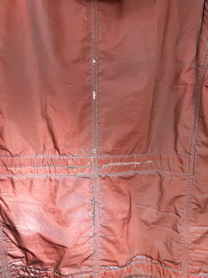 Stone Island Orange Liquid Reflective Jacket