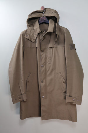 Stone Island Khaki Ghost Performance Cotton Jacket