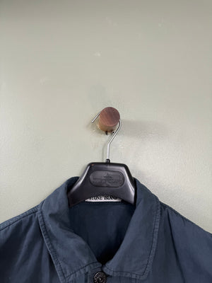 Stone Island Navy Tela Smerigliata Jacket