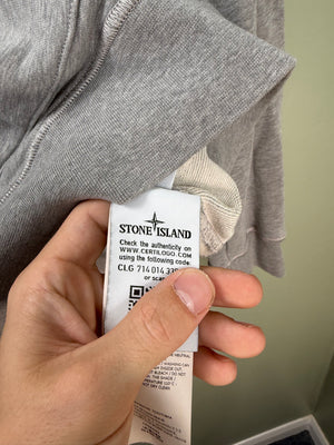 Stone Island Grey Hoodie