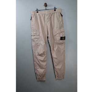 Stone Island Beige RE-T Cargo Bottoms
