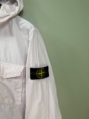 Stone Island Pink Naslan Hooded Overshirt