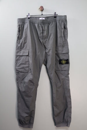 Stone Island Khaki RE-T Cargo Bottoms