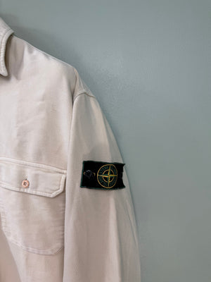 Stone Island Beige Vintage Overshirt