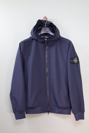 Stone Island Navy Soft Shell Jacket