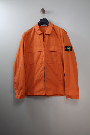 Stone Island Orange Overshirt