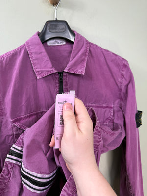 Stone Island Purple Overshirt