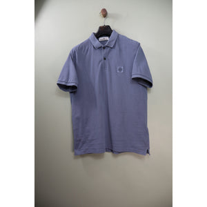 Stone Island Pastel Blue Regular Fit Polo