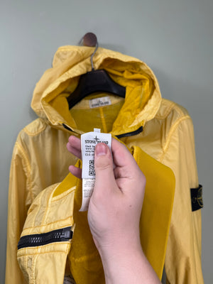 Stone Island Yellow Lamy Flock Jacket