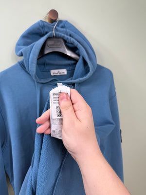 Stone Island Blue Hoodie
