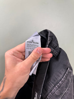 Stone Island Black SL Cargo Shorts