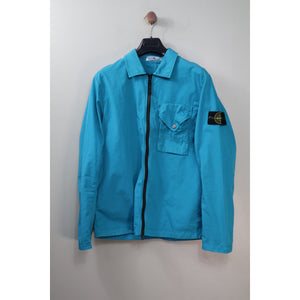 Stone Island Aqua Blue Overshirt