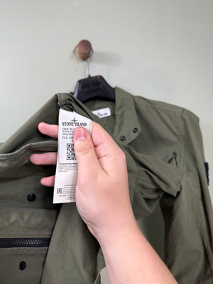 Stone Island Khaki Cotton Cordura Jacket