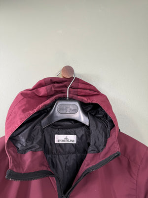 Stone Island Burgundy Primaloft Soft Shell Jacket