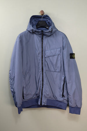 Stone Island Blue Crinkle Reps Jacket