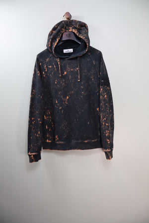 Stone Island Black Ovo Dye Hoodie