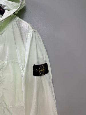 Stone Island Pastel Green Supima Cotton Twill Jacket