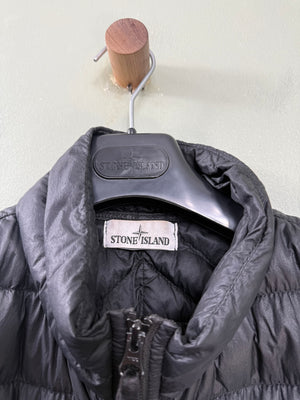 Stone Island Black Micro Yarn Down Gilet