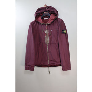 Stone Island Burgundy Tela Jacket