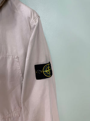 Stone Island Beige Supima Cotton Twill Jacket