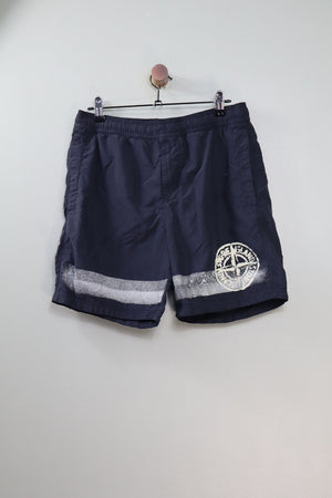 Stone Island Black Swim Shorts