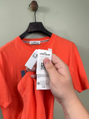 Stone Island Orange T-Shirt