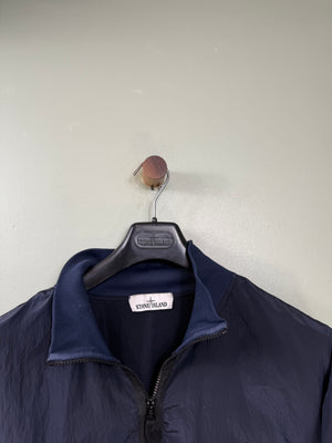 Stone Island Navy Nylon Metal Smock