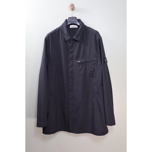 Stone Island Black Soft Shell Parka Jacket