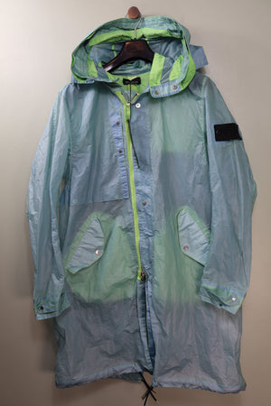 Stone Island Blue/Green Shadow Project Opak Parka Jacket