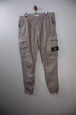 Stone Island Beige RE-T Cargo Bottoms