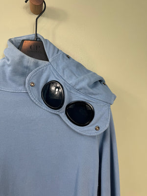 C.P. Company Blue Goggle Hoodie